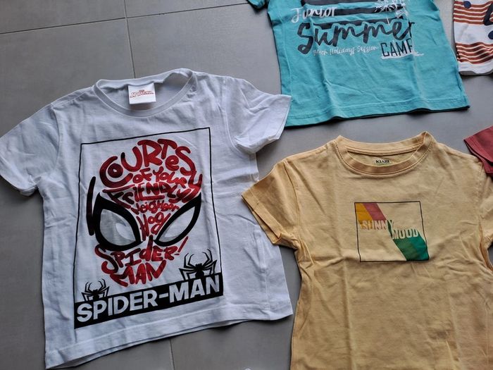Lot de 9 t shirts MC 3A - TBE - photo numéro 4