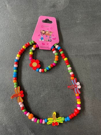 Lot collier et bracelet