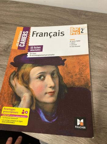 Français bac pro seconde