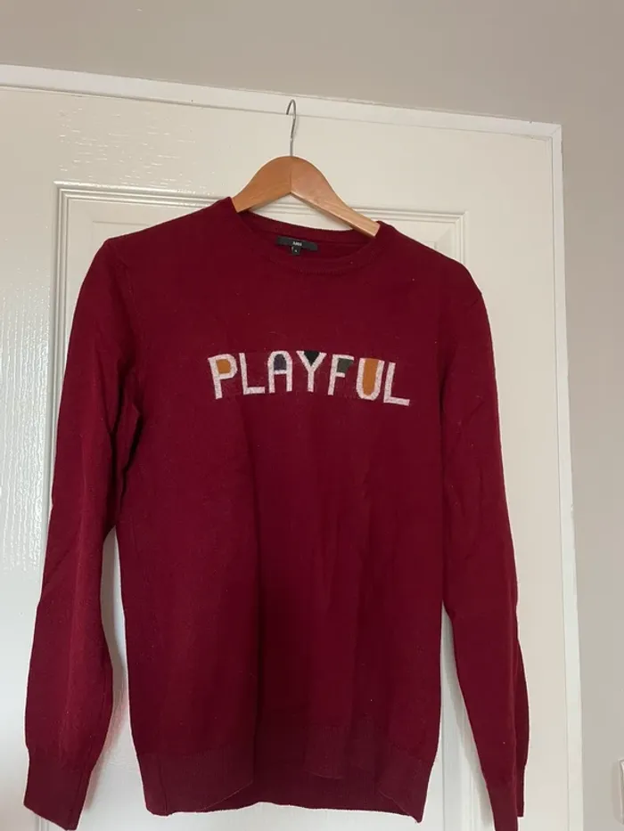 Pull Jules rouge bordeaux