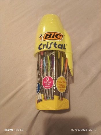 Lot de bic Cristal