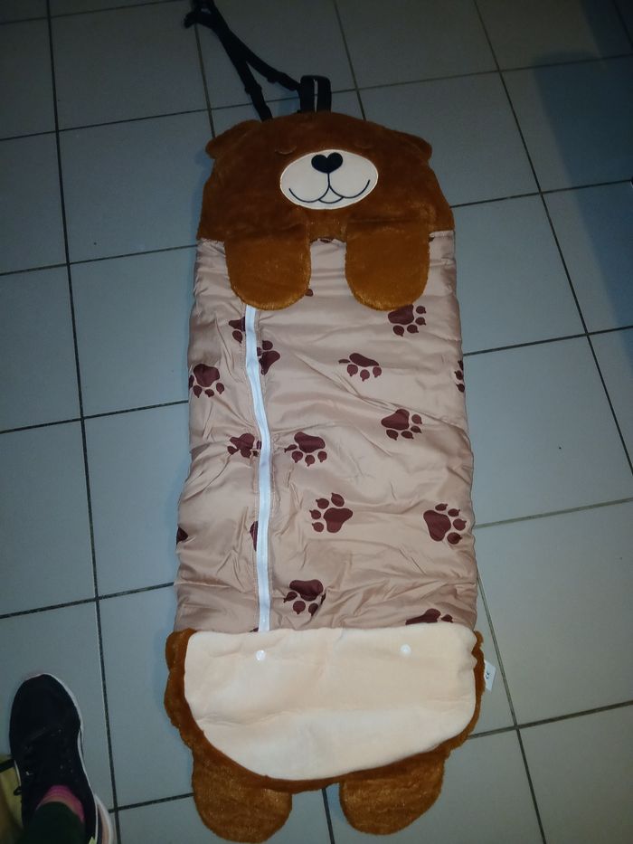 Sac de couchage ourson neuf