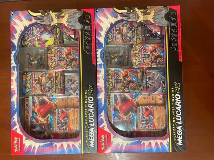 Coffret collector Pokémon avec figurine  Mega Lucario EX (FR) - photo numéro 3