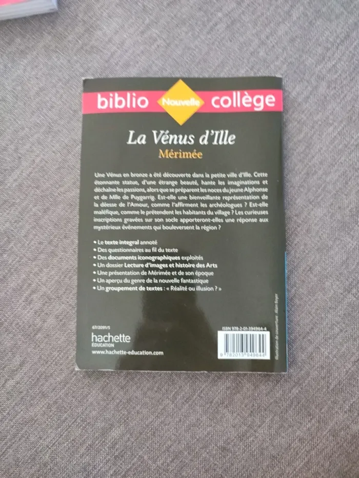 Livre La Vénus d'Ille - photo numéro 2