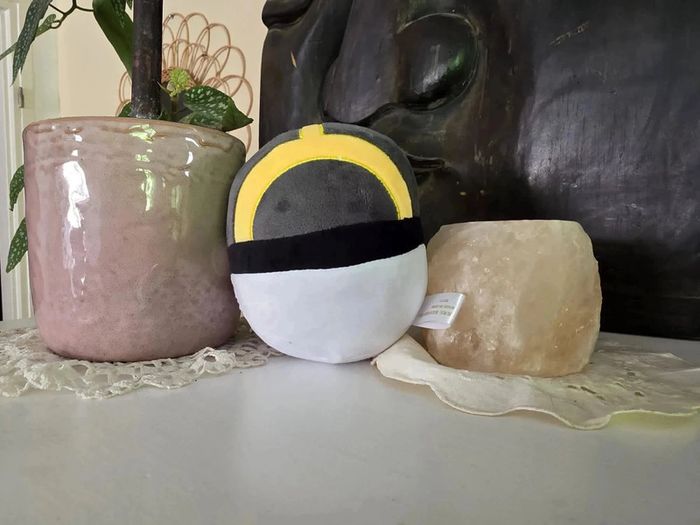 🟡 Hyper Ball Pokémon - Neuve - Idéale cosplay, déco, cadeau fan - 12 cm - photo numéro 4