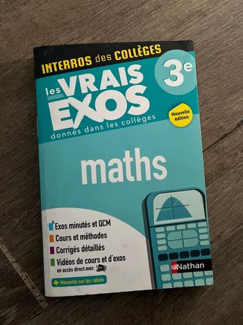 Exos maths 3 eme