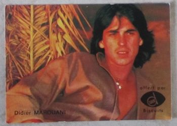 Carte de collection Didier Marquant 7 x 5 cm