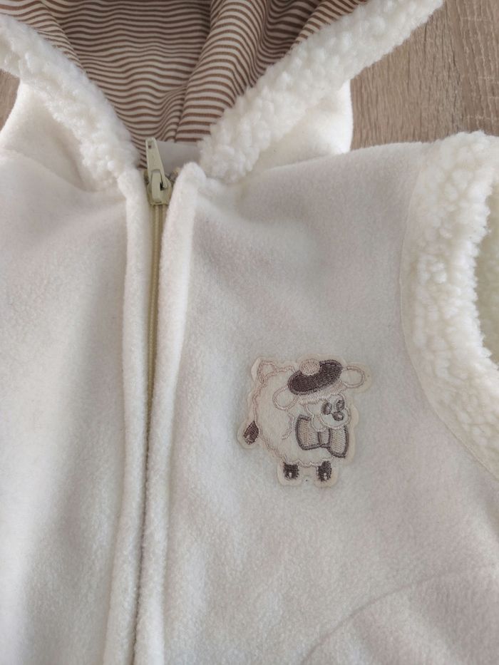 Veste polaire sans manches 3ans fabrication française - photo numéro 3