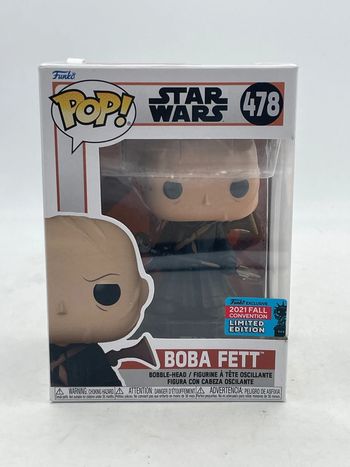 Figurine Funko Pop Star Wars Boba Fett Limited édition N•478 neuf