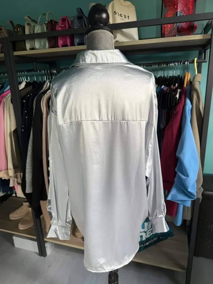chemise satin - photo numéro 3