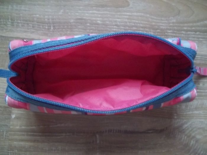 Trousse rose rayée Diddl - photo numéro 6