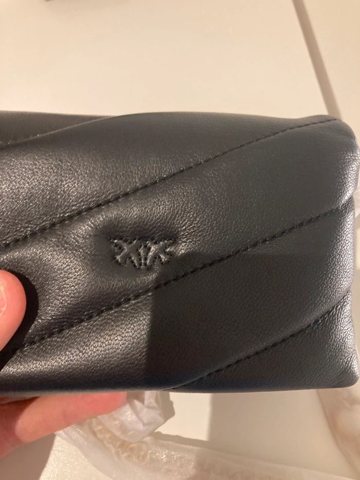 Sac à Main avec Bandoulière Pinko Love Puff Micro - Noir - photo numéro 3