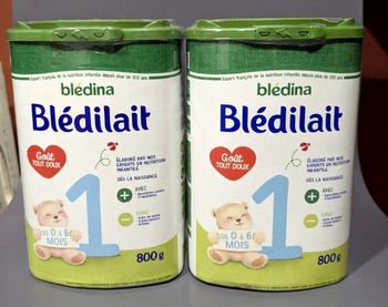 Lait bébé 1er âge Blédilait 