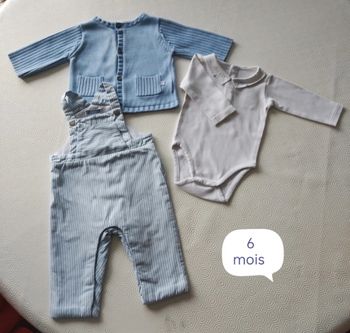 Ensemble 3 pièces Jacadi taille 6 mois