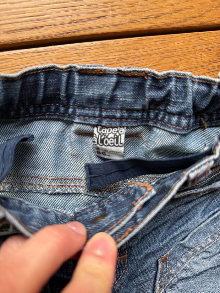 Short Jeans Tape à l’Œil 2 Ans / 24 Mois – Très Bon État – Réduction sur Lot - photo numéro 3