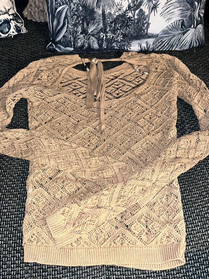 Pull ajourée - photo numéro 3