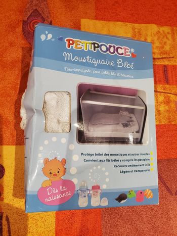 Moustiquaire lit bébé neuve