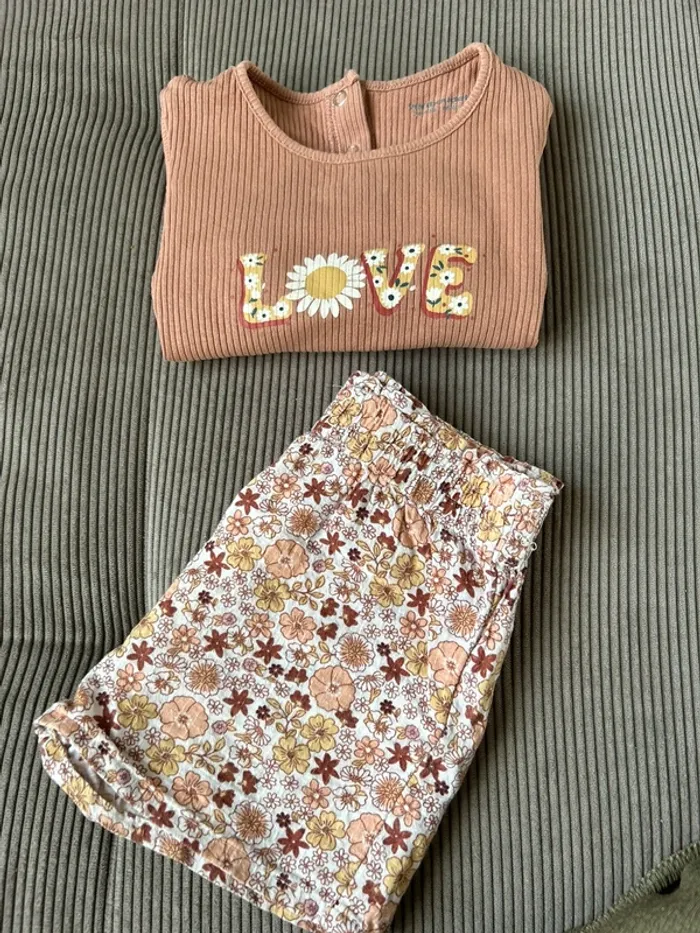 Ensemble floral Vertbaudet 24 mois - photo numéro 4