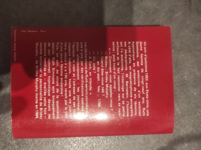 A la recherche de Bridey Murphy Morey Bernstein - J'ai Lu l'Aventure Mystérieuse - photo numéro 3