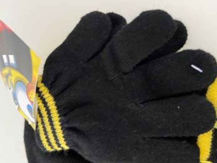 Ensemble Bonnet + Gants Bob l'Éponge (NEUF, Officiel Nickelodeon) - photo numéro 3