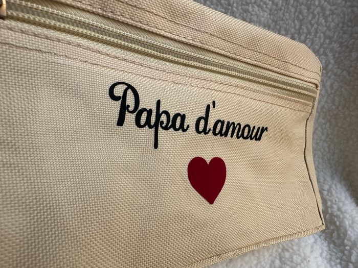 Trousse de toilette papa d’amour - photo numéro 2