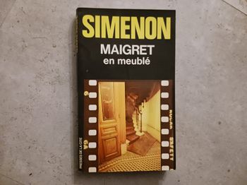 Livre Simenon Maigret en meublé