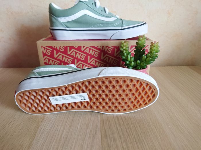 Vans Old Skool Menthe - photo numéro 3