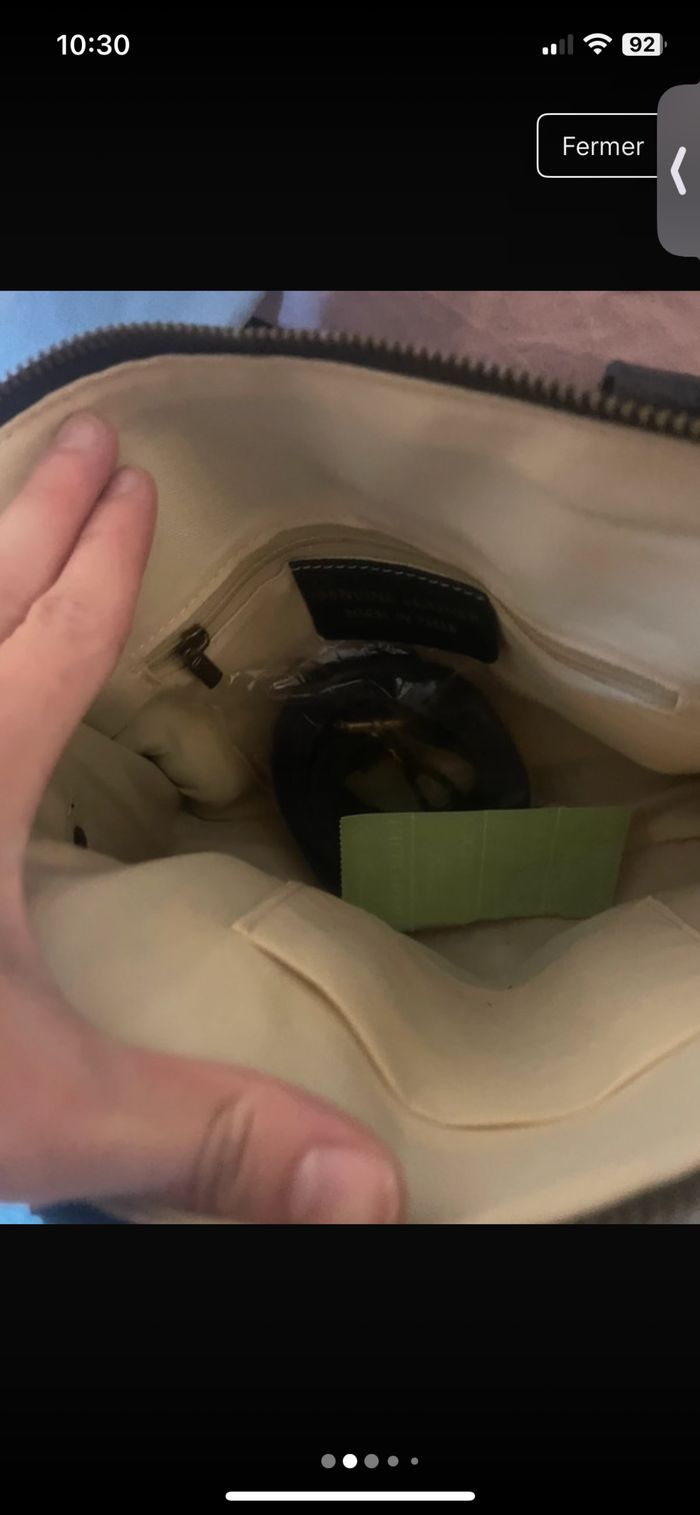 Sac à main cuir de vachette - photo numéro 5