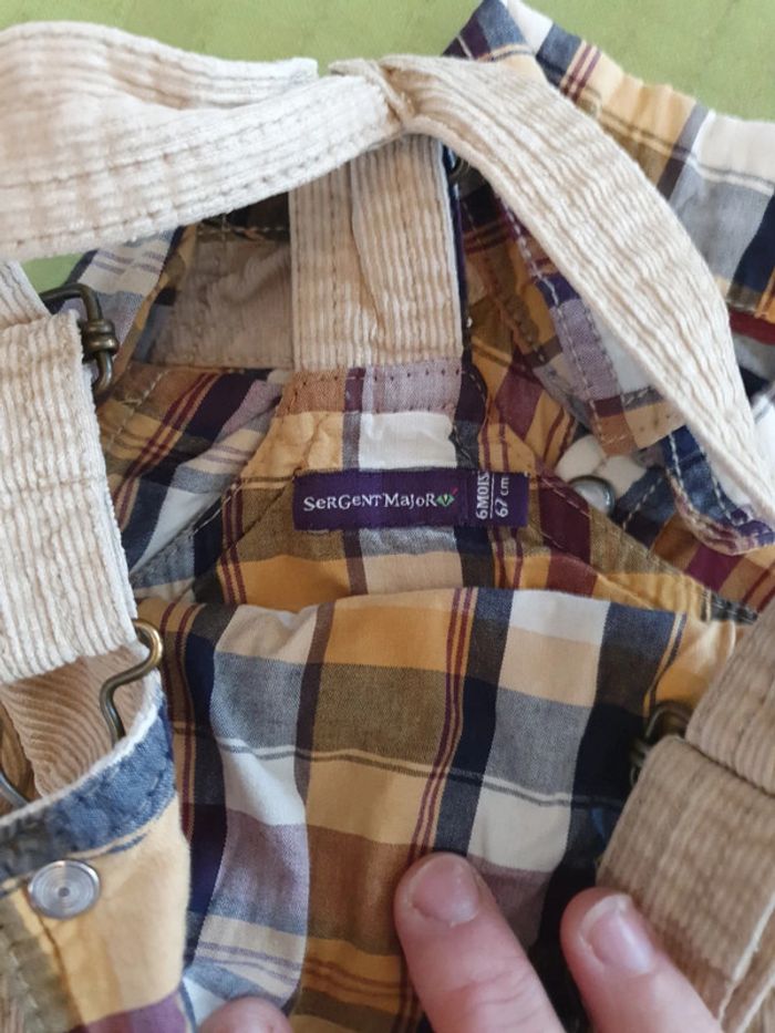 Ensemble salopette Sergent Major 6 mois - photo numéro 6