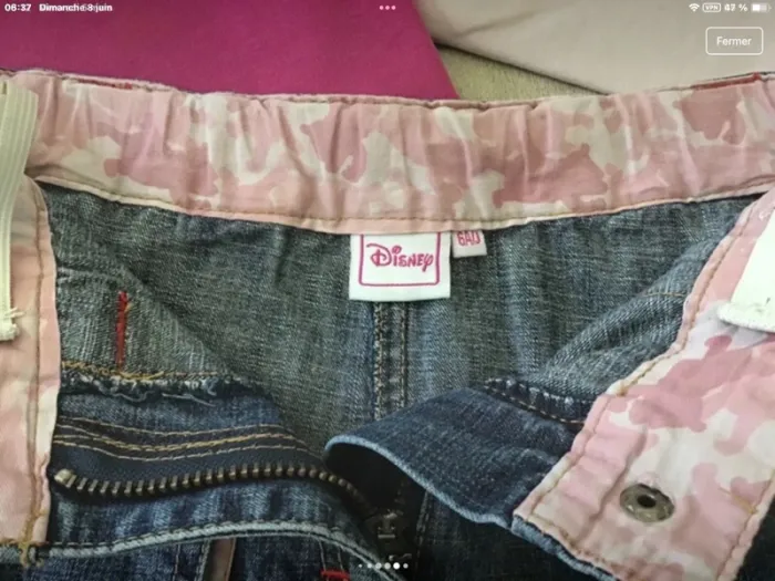 Lot vêtements fillette h et m disney - photo numéro 4