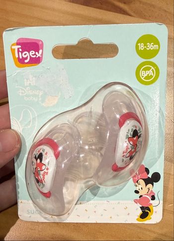 Sucette tigex 18-36 minnie