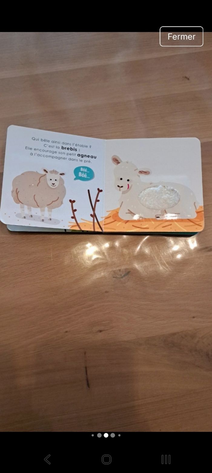 Livre bébé les bébés de la ferme - photo numéro 4