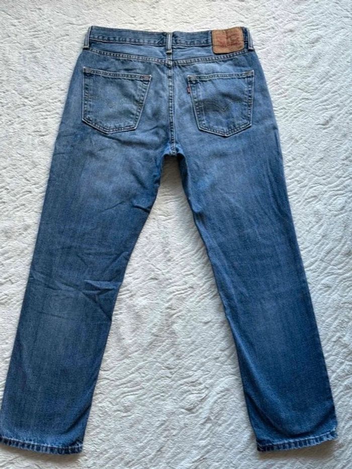 Levi’s 541 W32 (L/42) L30 Jean Athletic Fit slim taper bleu clair délavé fuselé 00s y2k vintage - photo numéro 11
