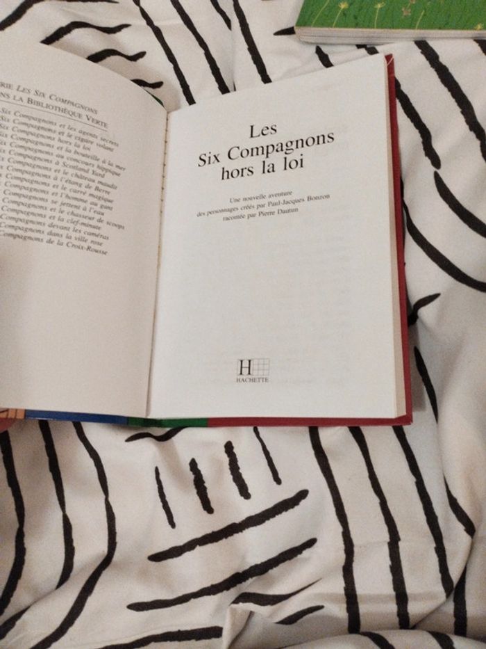 Livre Les 6 compagnons hors la loi - photo numéro 4
