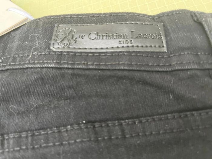 Jeans slim noir taille 10 CXL by Christian Lacroix - photo numéro 5