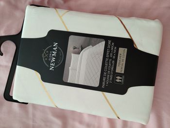 Parure de couette effet Doré 