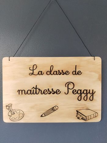 Pancarte bois