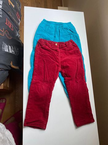 Lot de deux pantalons chaud