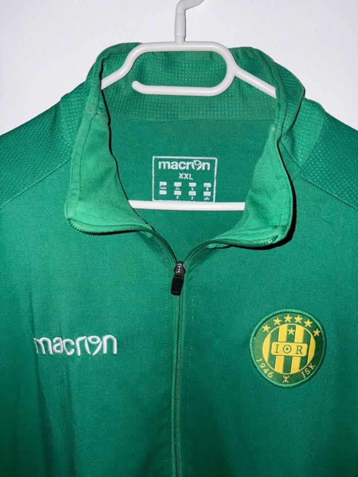 Veste verte Macron Js Kabylie taille XXL - photo numéro 2