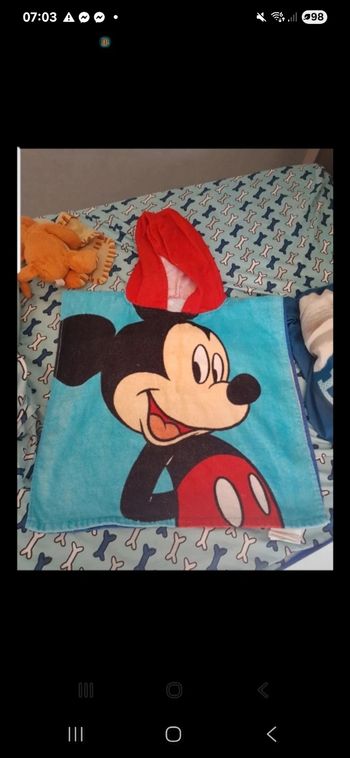 Poncho de bain Mickey