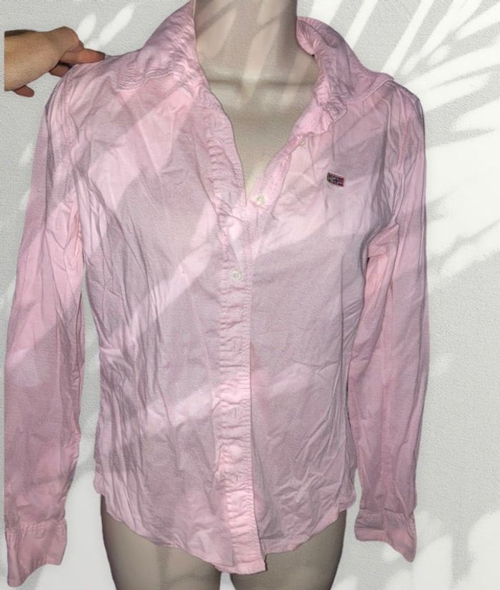 Chemise rose