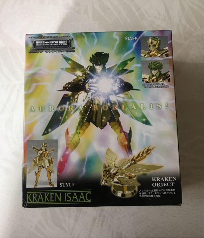 Saint seiya mith cloth Poseidon version Kraken Isaac - photo numéro 3