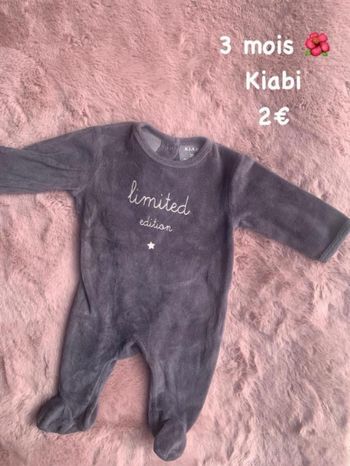 Pyjama 🌺 3 mois 🌺 Kiabi