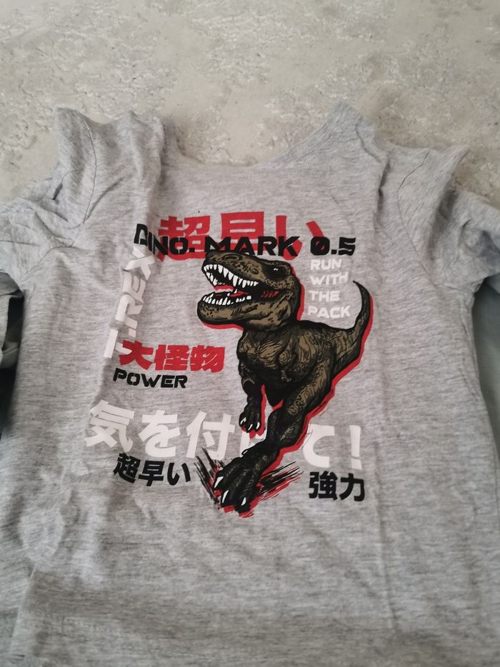 Lot vêtement 3-4 ans dinosaure - photo numéro 3