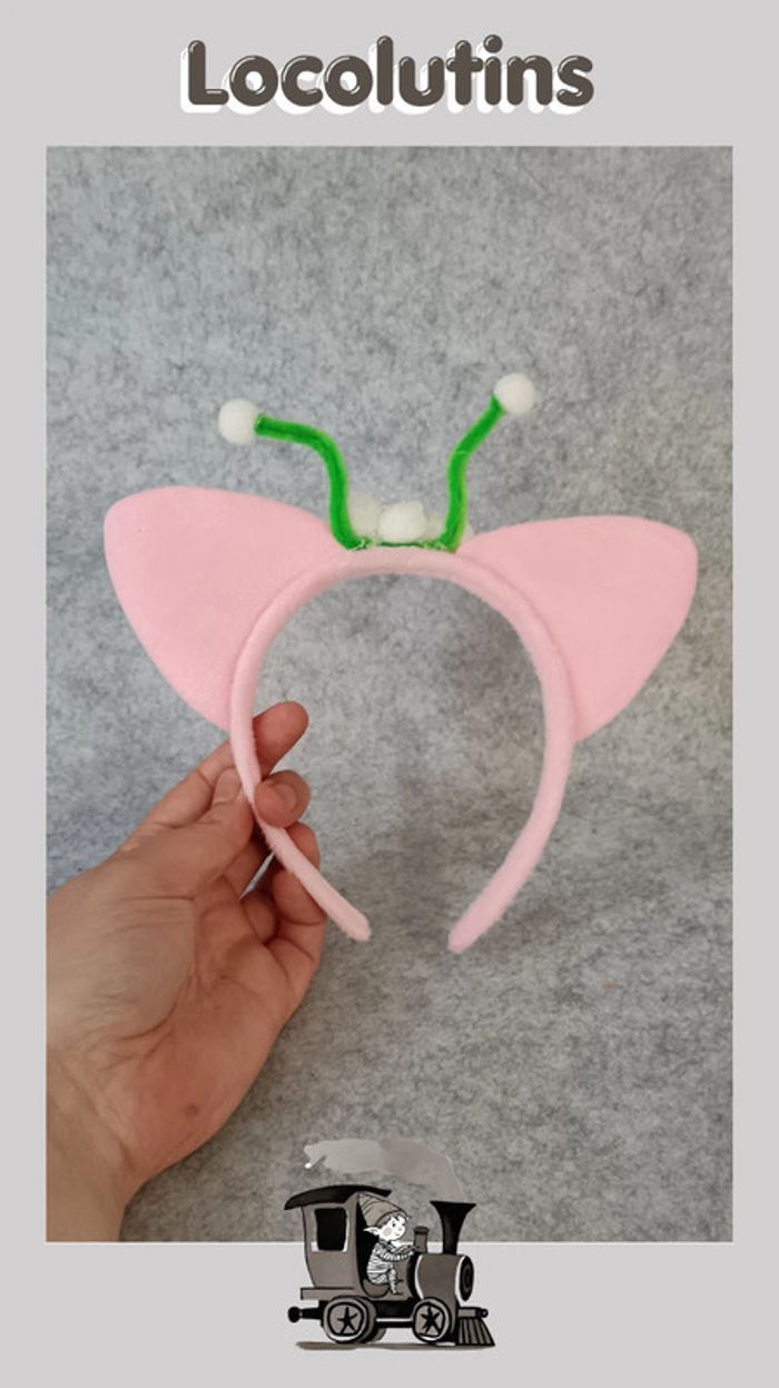 🚂 Serre-tête chat - Fée minette - photo numéro 2