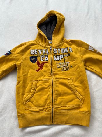 Veste zippée 7 à 8 ans