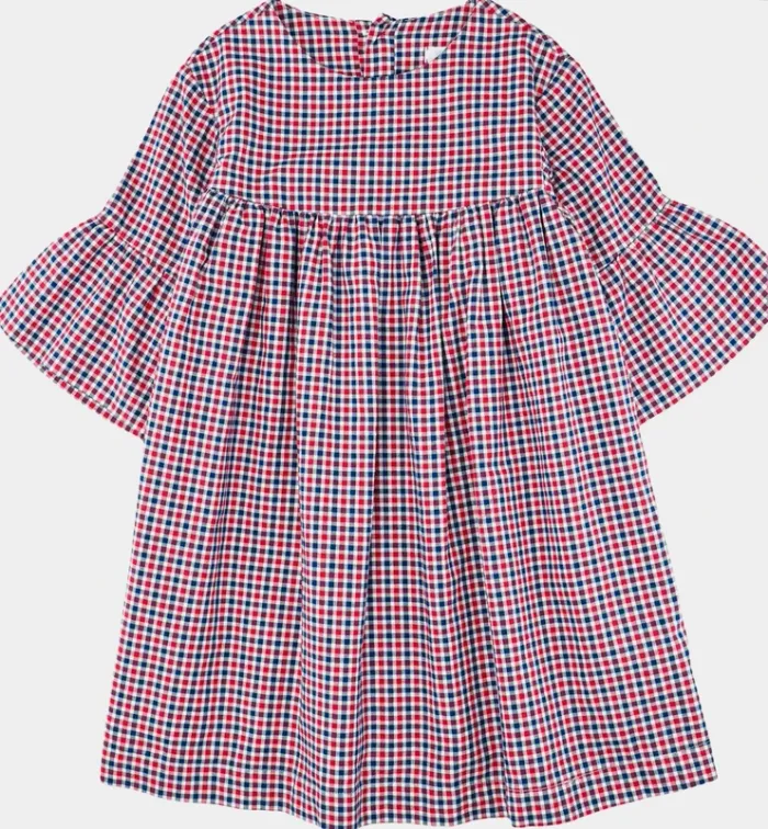 Robe à manches longues 3 ans en coton Laranjinha