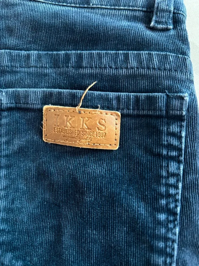 Pantalon velour milleraies slim garçon 7 ans ikks - photo numéro 9