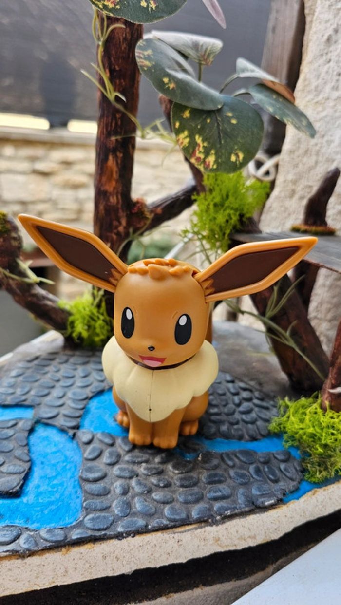 Super grande figurine Pokemon Nintendo Évoli interactif - photo numéro 2