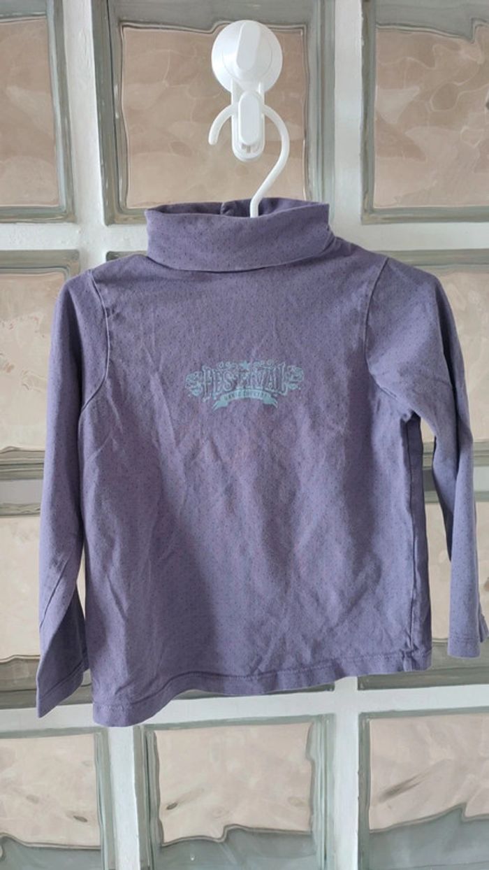 Haut col roulé sergent major 4 ans